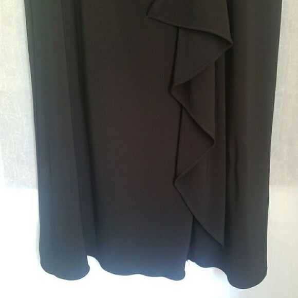 R&M Richards Black Little Black Dress Cocktail Party Nightout USA Womens Size 12 - Picture 2 of 13